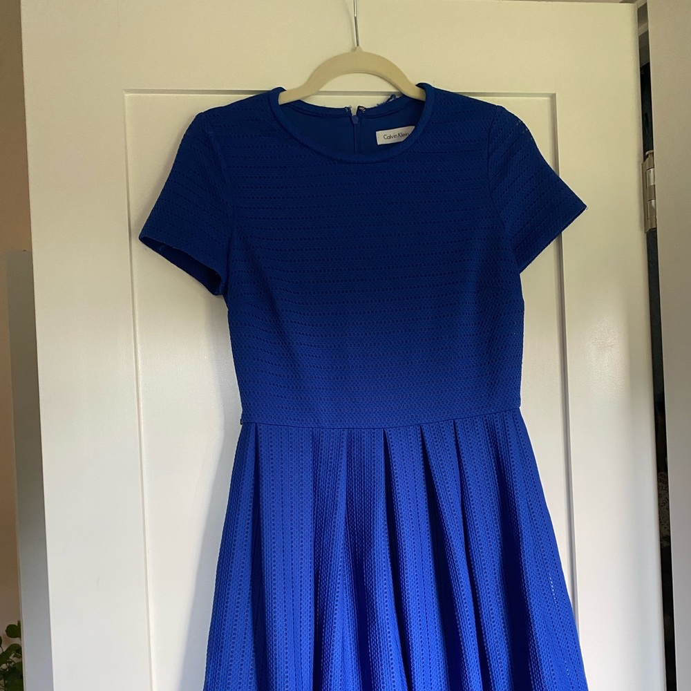 Calvin Klein Blue Dress